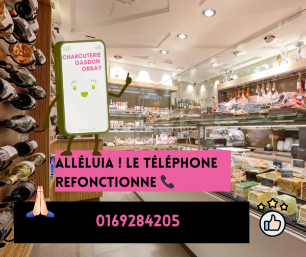 Bonne nouvelle le téléphone fonctionne