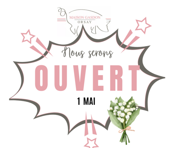 Nous serons ouvert demain 