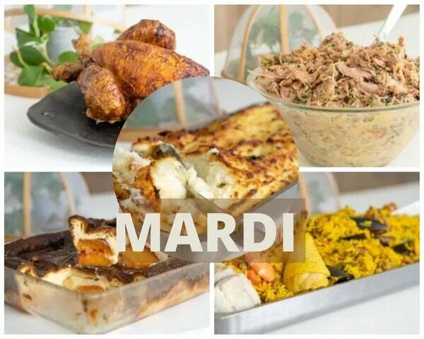Menu de Mardi